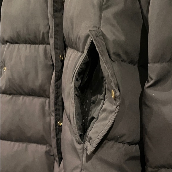 J. Crew Women's Charcoal Puffer Coat - Picture 7 of 14